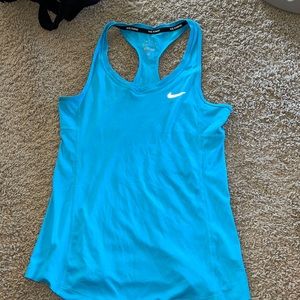 Nike blue tank